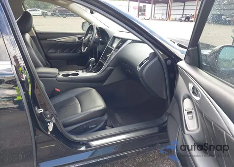 2017 Infiniti Q50 2.0T Base from USA, damaged, VIN JN1CV7AR6HM682720